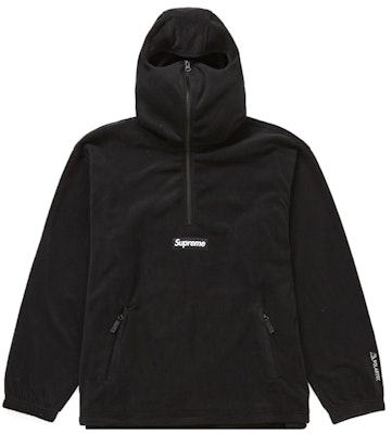 Supreme Polartec Facemask Half Zip Pullover Black Buy Supreme Polartec Facemask Half Zip Pullover Black