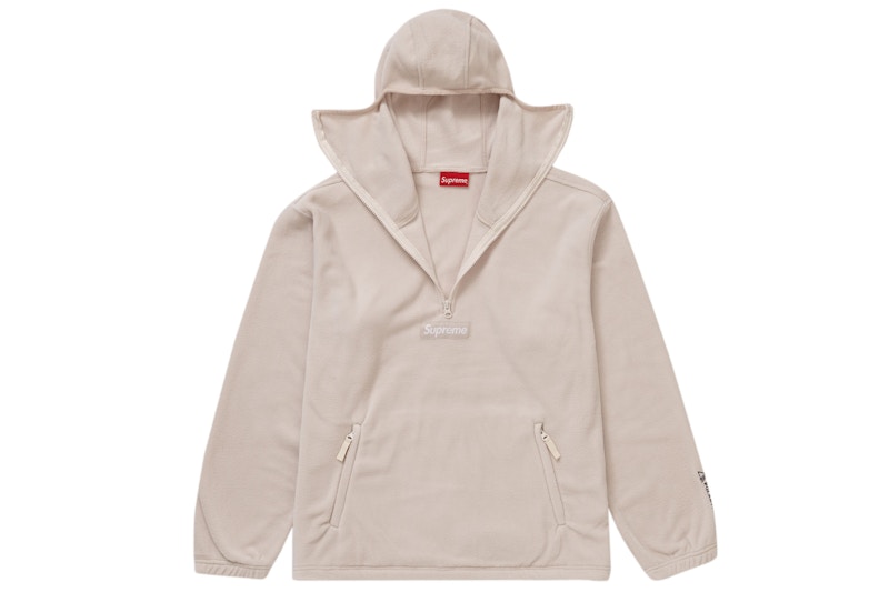 Supreme Polartec Facemask Half Zip Pullover Stone 圖 2