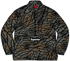 Supreme Polartec Half Zip Pullover (FW20) Olive Treebark Camo Supreme Polartec Half Zip Pullover (FW20) Olive Treebark Camo