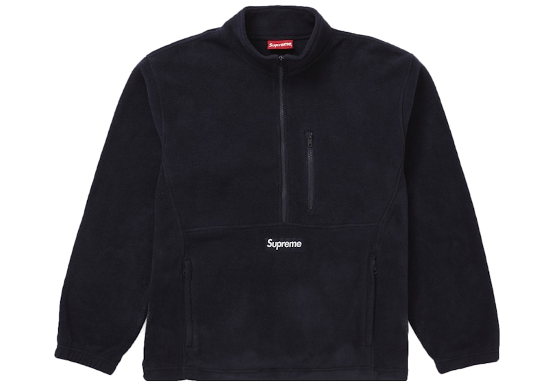 Buy Supreme Polartecハーフジップ (FW21) 黒

