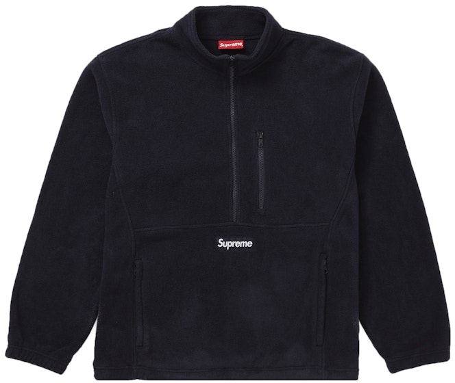 supreme-polartec-half-zip-pullover-fw-21-black