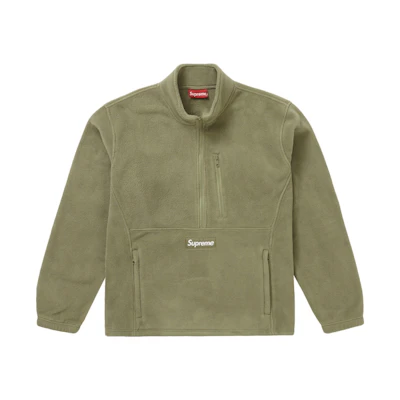 Supreme Polartec Half Zip Pullover (FW21) Light Olive