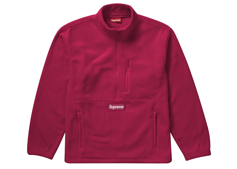 Supreme Polartec Half Zip Pullover (FW21) Magenta