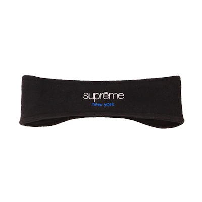 Supreme Polartec Headband Black