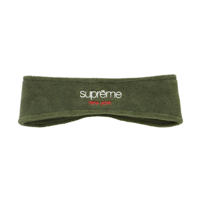 Supreme Polartec Headband Dark Green