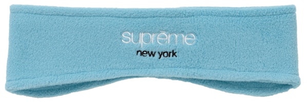 Supreme Polartec Headband Light Blue Supreme Polartec Headband Light Blue