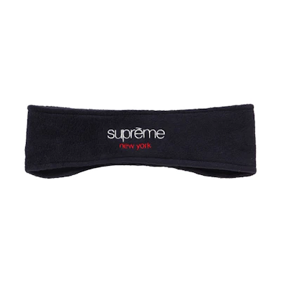 Supreme Polartec Headband Navy