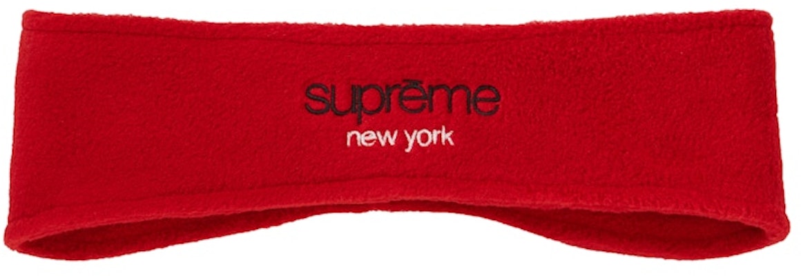 Supreme Polartec Headband Red Buy Supreme Polartec Headband Red