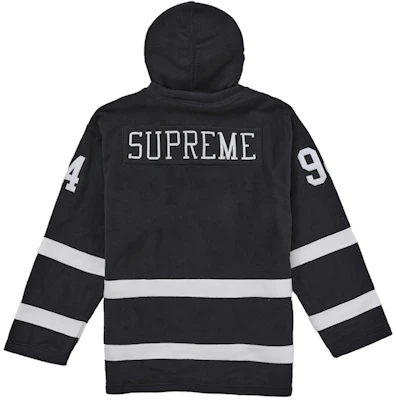 Jersey de Hockey con Capucha Supreme Polartec Negro Order Jersey de Hockey con Capucha Supreme Polartec Negro