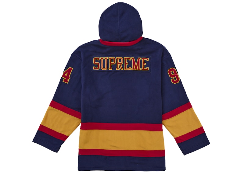 Order Supreme Polartec 连帽冰球衣 海军蓝