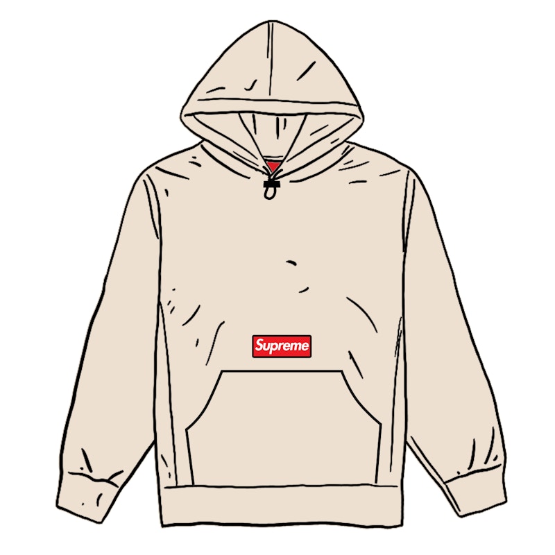 Supreme Polartec Hoodie (FW20) Natural