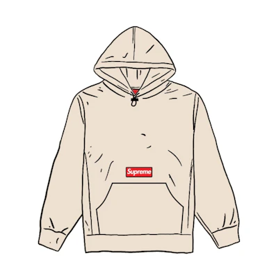 Supreme Polartec Hoodie (FW20) Natural