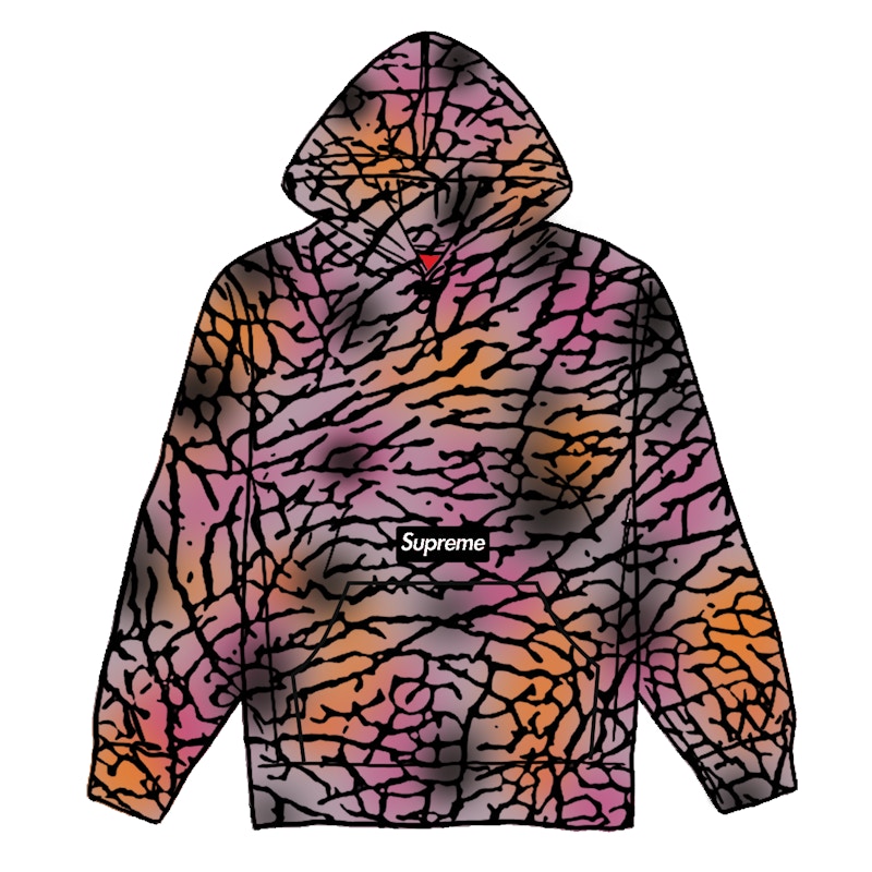 Supreme Polartec Hooded Sweatshirt (FW20) Purple Treebark Camo