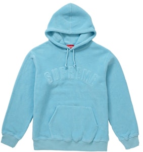 Supreme Polartec Hooded Sweatshirt Biru Muda Buy Supreme Polartec Hooded Sweatshirt Biru Muda