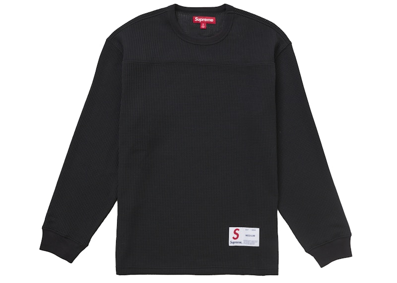 Supreme Polartec Mesh L/S Football Top Black