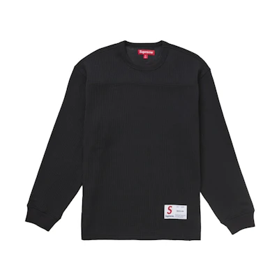 Supreme Polartec Mesh L/S Football Top Black