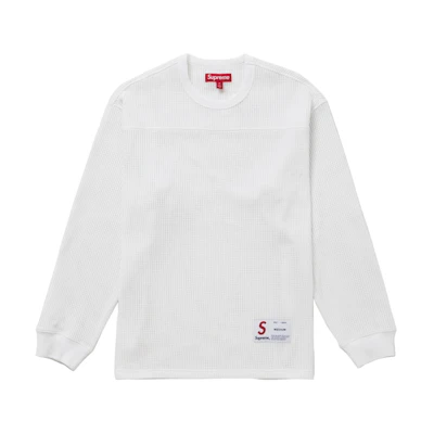 Supreme Polartec Mesh L/S Football Top White