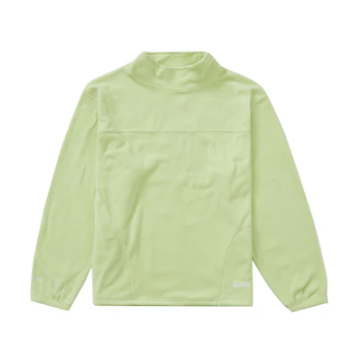 Supreme Polartec Mock Neck Pullover Lime
