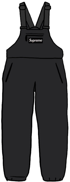 supreme-polartec-overalls-black
