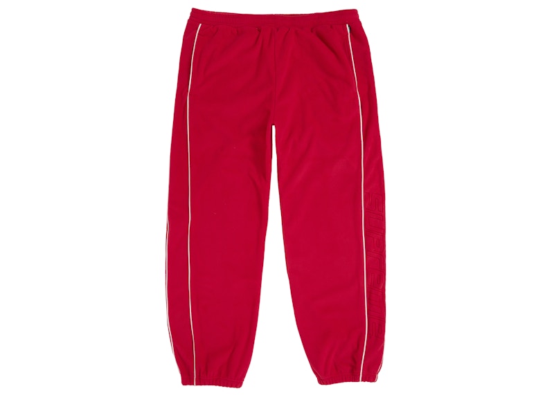 Supreme Polartec Reflective Piping Pant Red