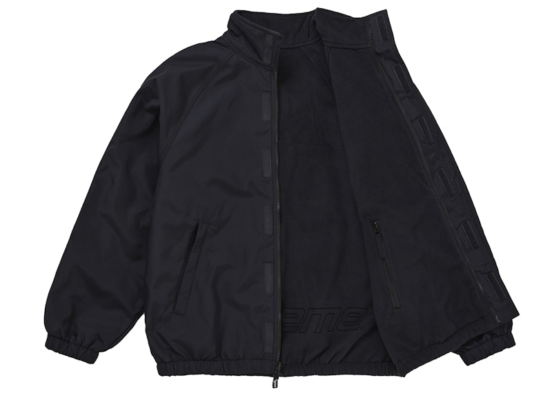 Order Supreme Polartec Reversible Track Jacket Black