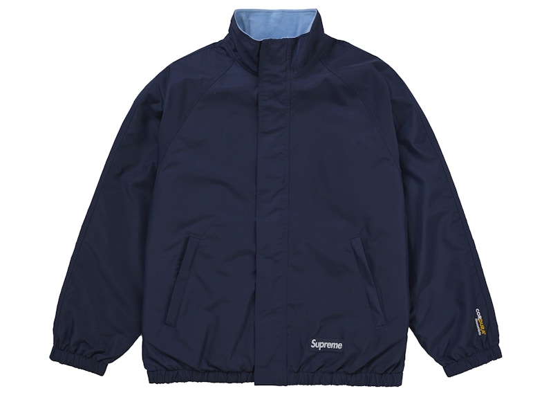 Supreme Polartec Reversible Track Jacket Navy
