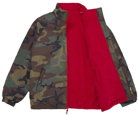 슈프림 폴라텍 리버시블 트랙 자켓 우드랜드 카모 Order 슈프림 폴라텍 리버시블 트랙 자켓 우드랜드 카모