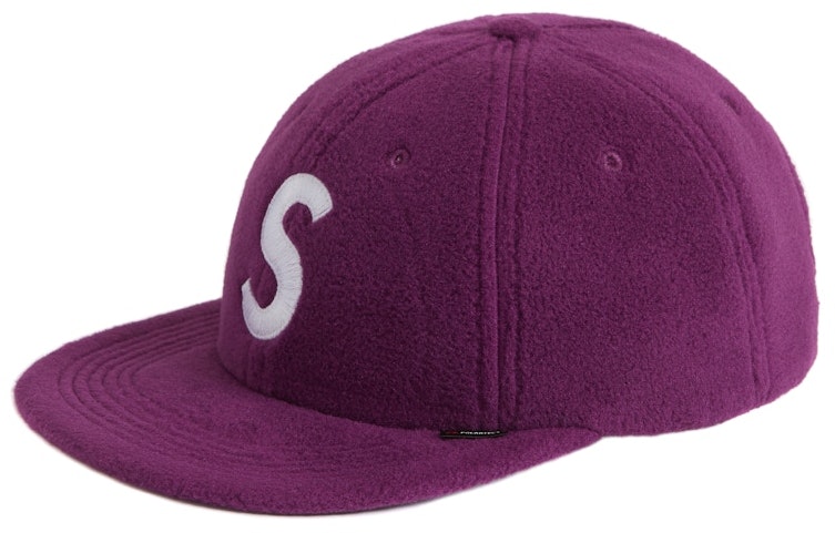supreme-polartec-s-logo-6-panel-purple