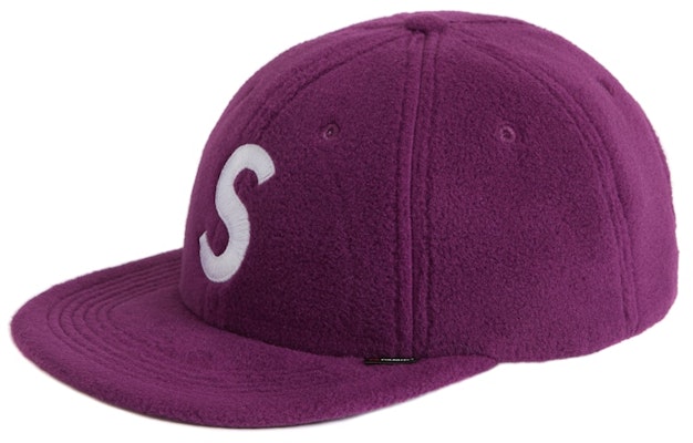 Supreme Polartec S Logo 6 Panel Ungu Buy Supreme Polartec S Logo 6 Panel Ungu