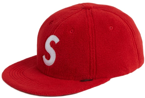 Supreme Polartec S Logo 6 ‘Panel Red Buy Supreme Polartec S Logo 6 ‘Panel Red