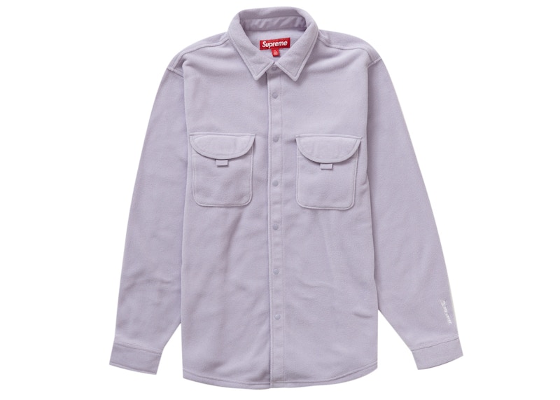 Supreme Polartec Shirt (FW23) Lilac