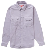 Supreme Polartec Shirt (FW23) Lilac Supreme Polartec Shirt (FW23) Lilac