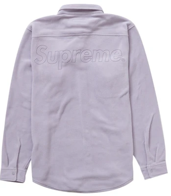 Supreme Polartec 长袖衬衫 (FW23) 紫丁香色 Order Supreme Polartec 长袖衬衫 (FW23) 紫丁香色