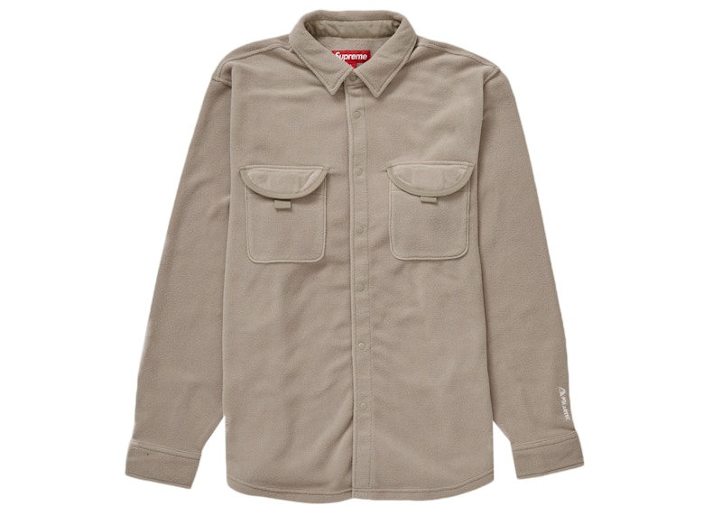 Supreme Polartec Shirt (FW23) Tan