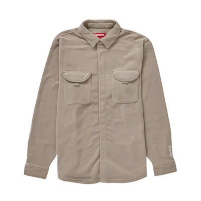 Supreme Polartec Shirt (FW23) Tan