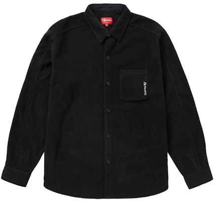Supreme Polartec Shirt Black Buy Supreme Polartec Shirt Black
