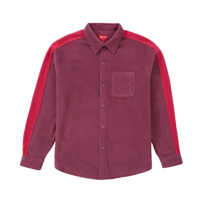 Supreme Polartec Shirt Light Plum