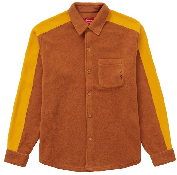 supreme-polartec-shirt-rust