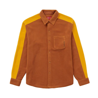 Supreme Polartec Shirt Rust