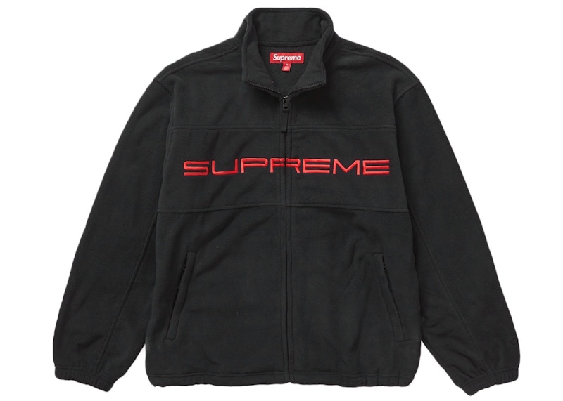 Order Supreme Polartec拉链夹克 (FW23) 黑色