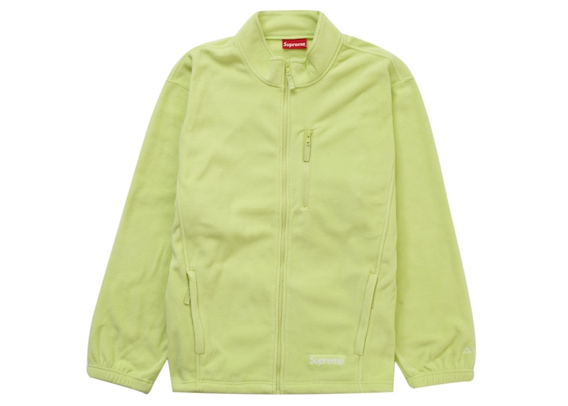 Supreme Polartec Zip Jacket Lime