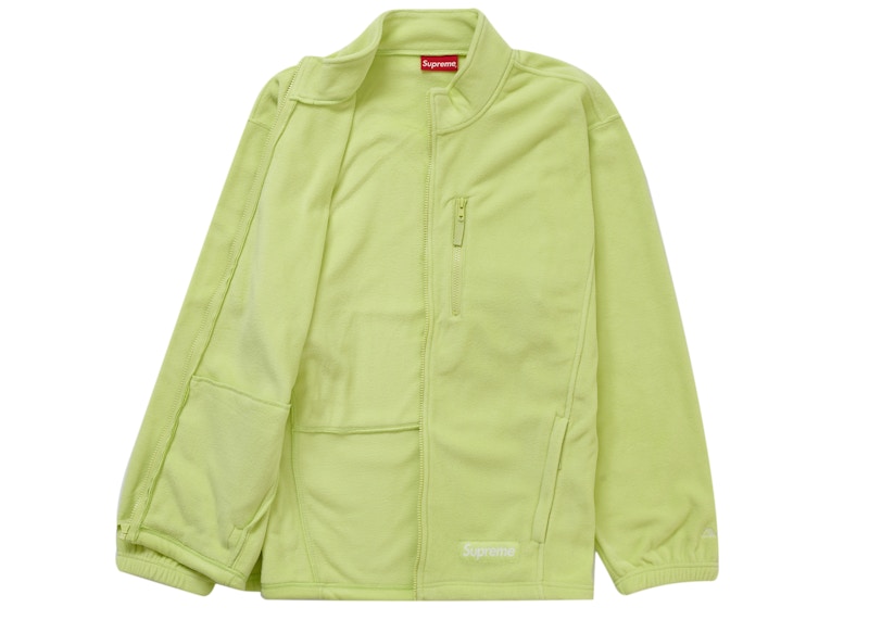 Supreme Polartec Zip Jacket Lime 圖 2