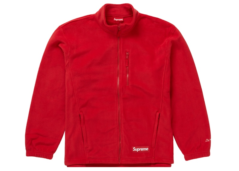 Supreme Polartec Zip Jacket Red