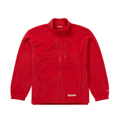 Supreme Polartec Zip Jacket Red