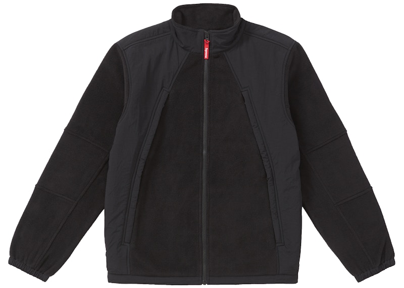 Supreme Polartec Zip Up Jacket Black