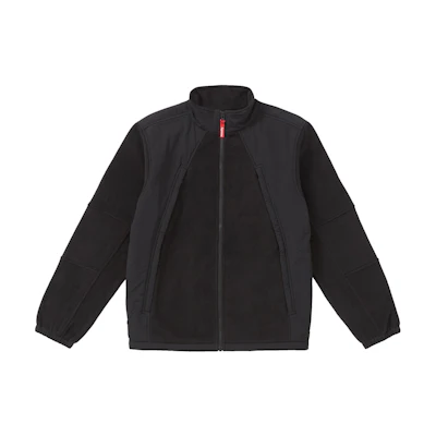 Supreme Polartec Zip Up Jacket Black