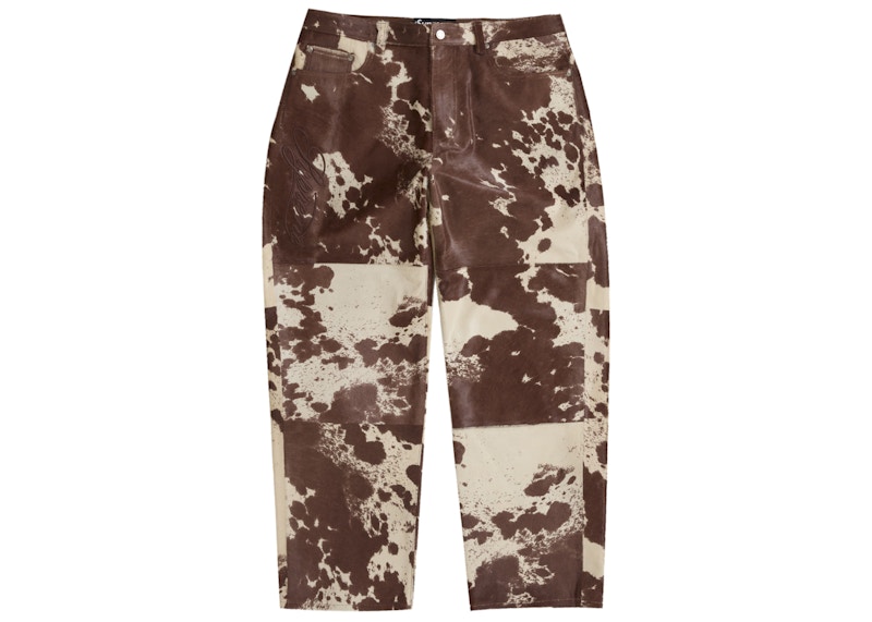 Supreme Ponyhair Loose Fit 5-Pocket Jean Cow