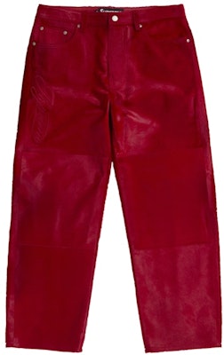 Supreme 紅色馬毛寬鬆版型五袋牛仔褲 Buy Supreme 紅色馬毛寬鬆版型五袋牛仔褲