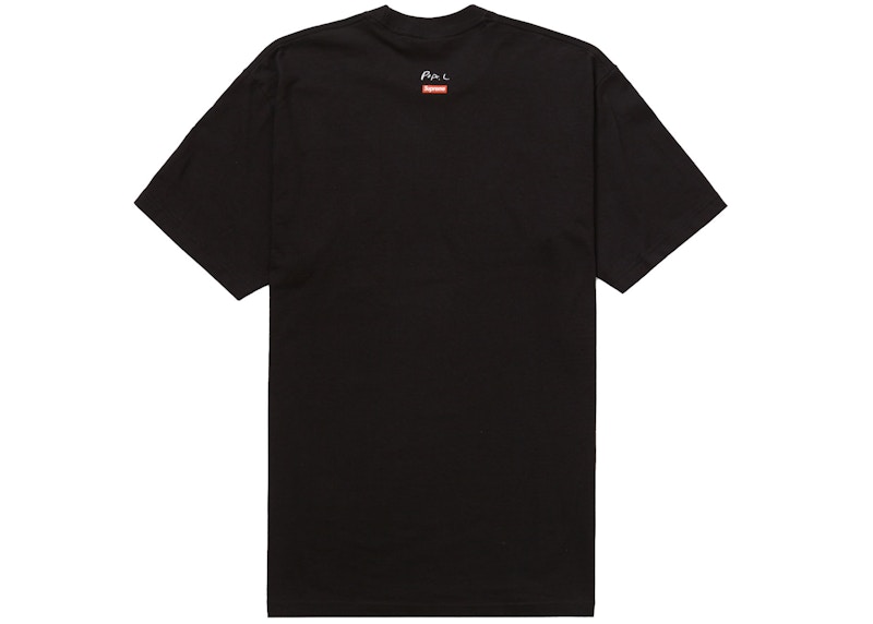 Order Supreme Pope.L Training Crawl Kemeja-T Hitam