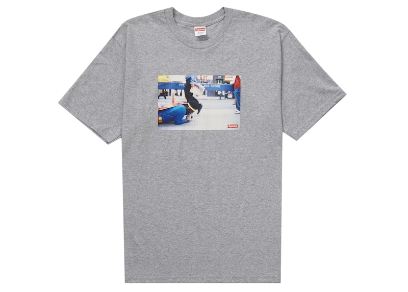 Supreme Pope.L Training Crawl Tee Heather Grey